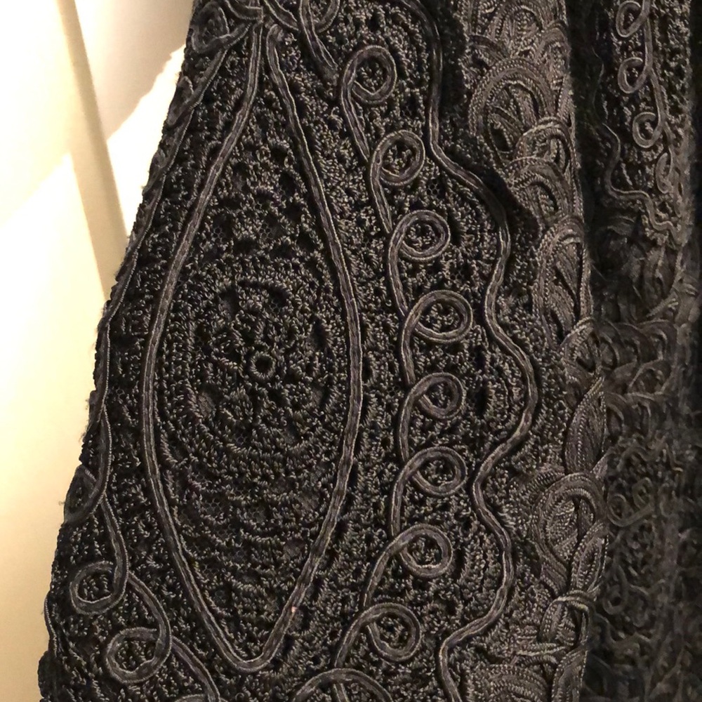 Sue Wong faux fur coat